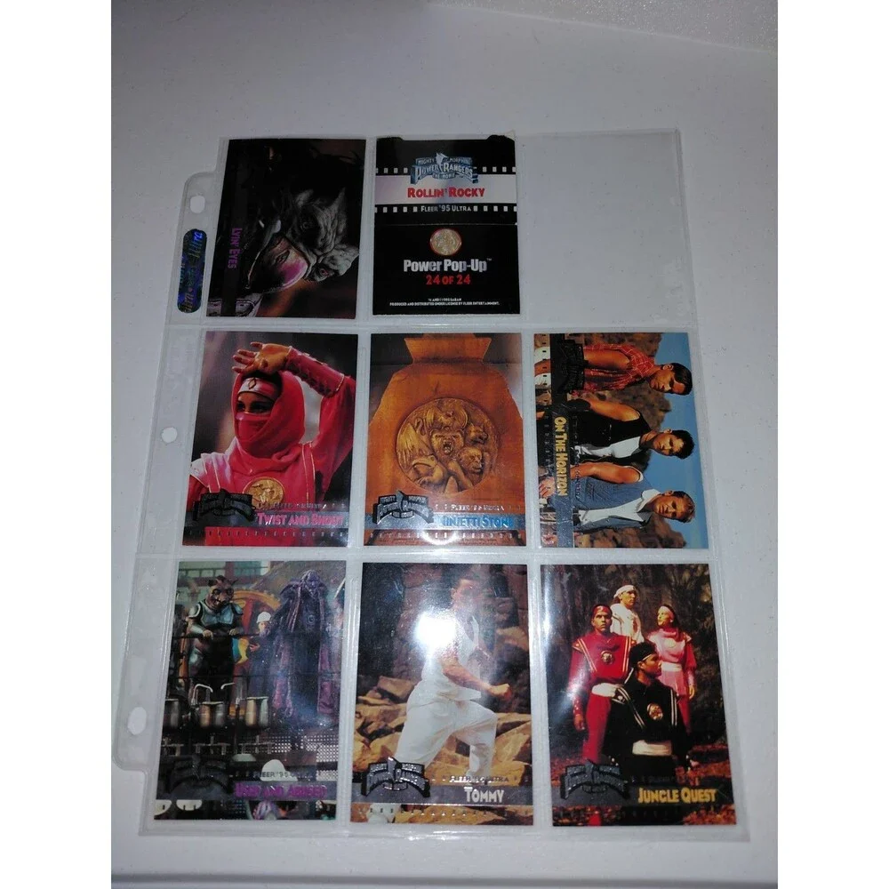 Fleer Trading 95 Power Rangers, Lion King, Goosebumps, Wishbone Toy Story + More